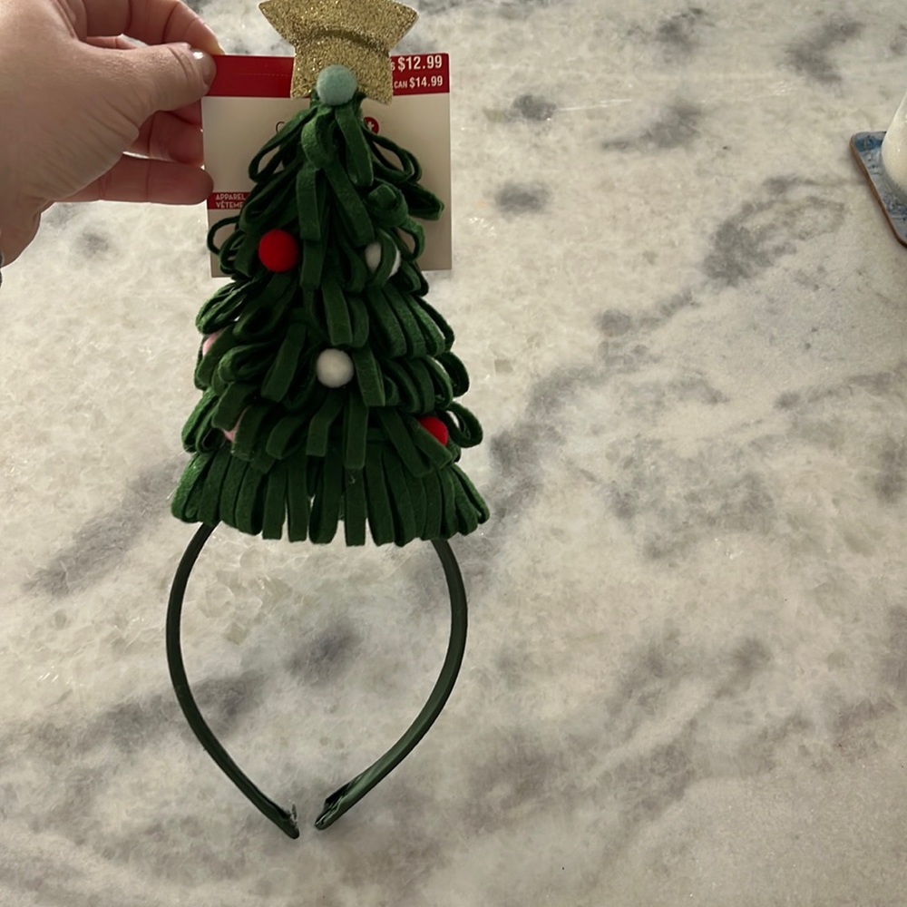 CHRISTMAS HEADBAND NWT